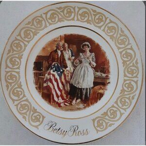 Avon Betsy Ross plate 1973